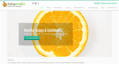 Desktop Screenshot of eatingmindful.com